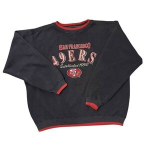 Vintage San Francisco 49ers Sweateshirt Mens XL NFL Logo Athletic LA Embroidered